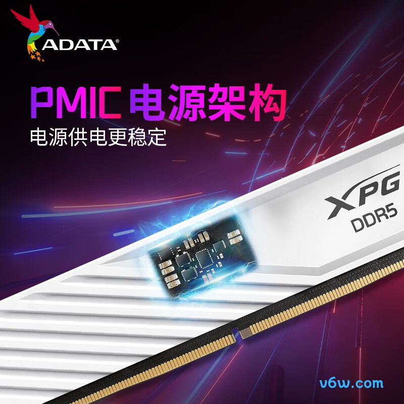 威刚32GB(16GBX2) DDR5 6000