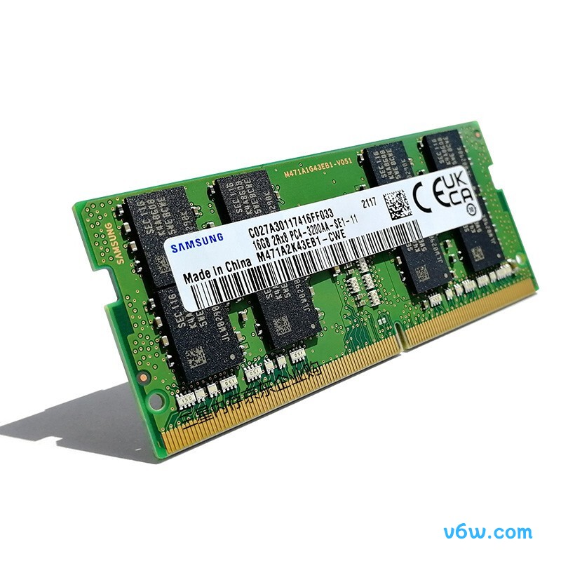 三星笔记本内存条 16G DDR4 3200频率