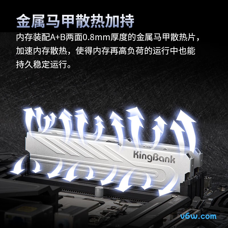 金百达64GB(32G×2) DDR4 3600