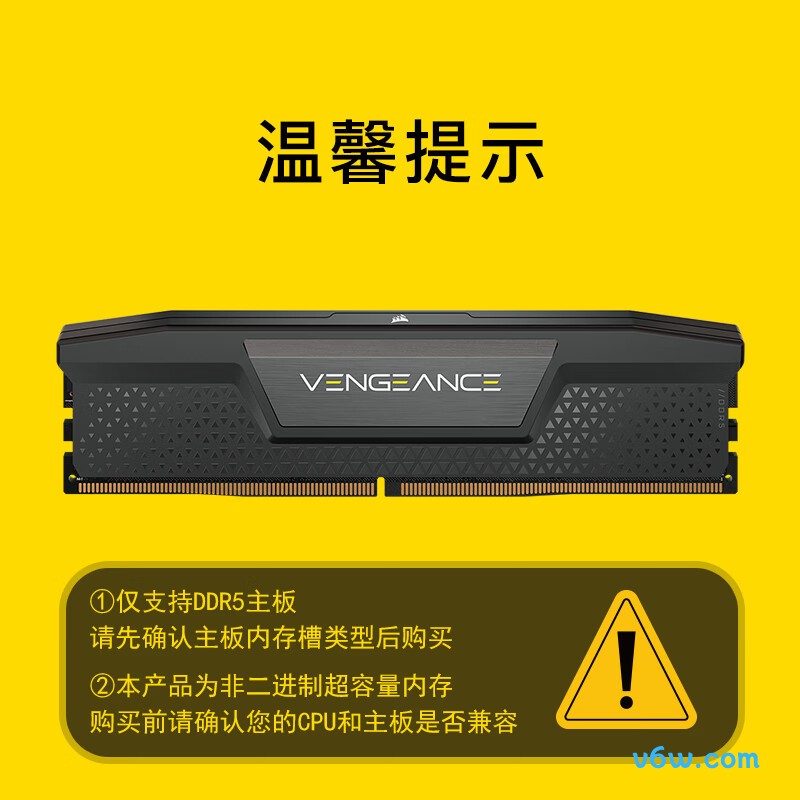 美商海盗船 96GB(48Gx2) DDR5 5600