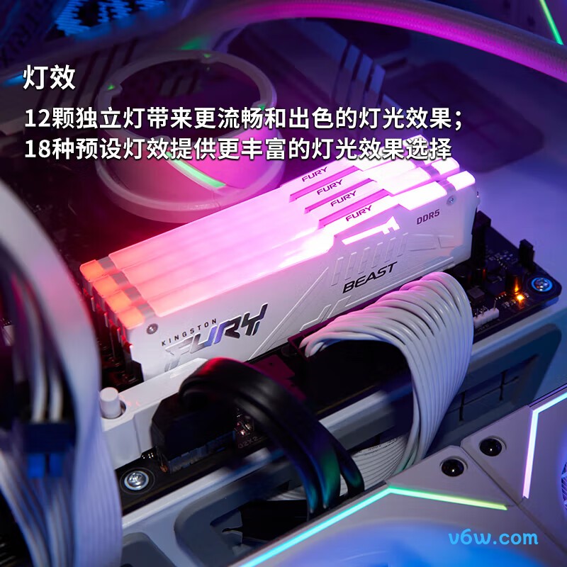 金士顿FURY 32GB(16G×2) DDR5 6000