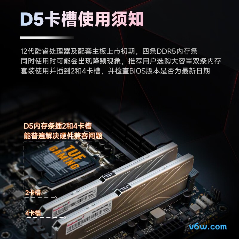 金百达64GB(32GBX2) DDR5 4800