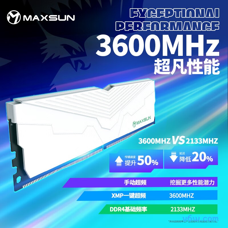 铭瑄32GB(16GBX2) DDR4 3600