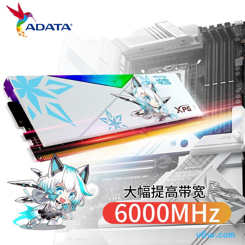 威刚32GB(16GBX2)套 DDR5 6000