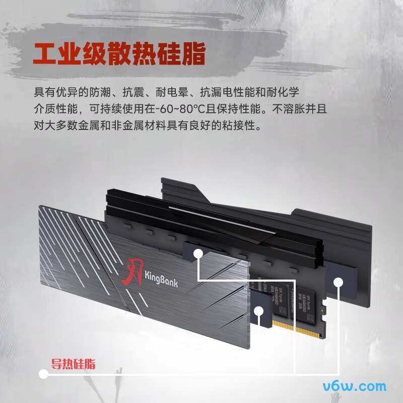 金百达32GB(16GBX2) DDR5 7200