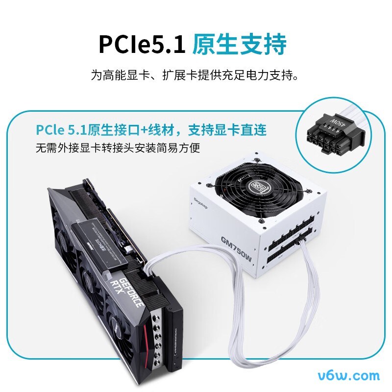 鑫谷 GM750W 金牌全模组冰山版