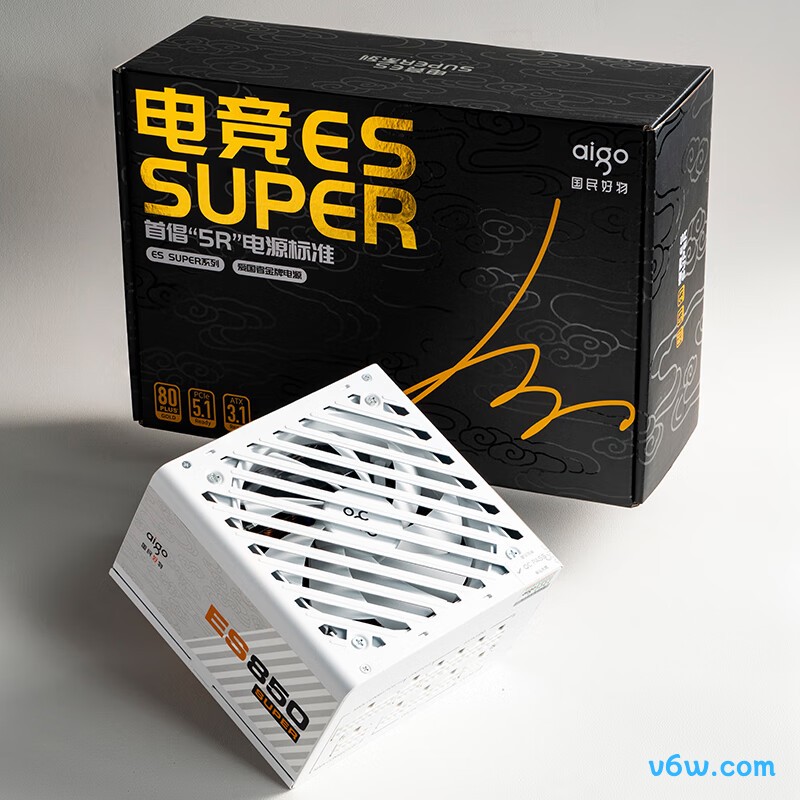 爱国者 电竞ES SUPER 850W 金牌全模组电脑电源图片