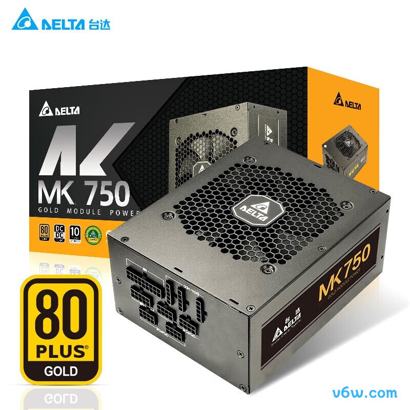 台达 750W MK750电脑电源图片