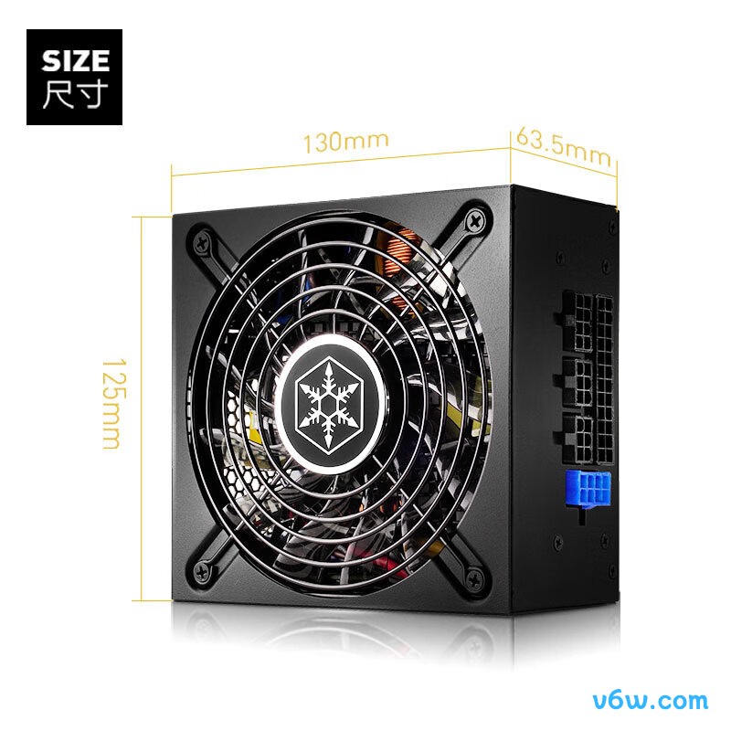 银昕 500W SX500-LG SFX-L电脑电源图片
