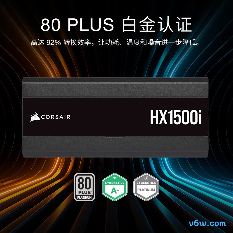 美商海盗船 HX1500i 1500W电脑电源图片