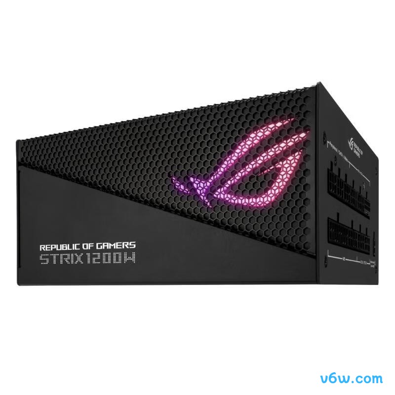 华硕ROG STRIX 雷鹰AURA1200W 金牌电脑电源图片