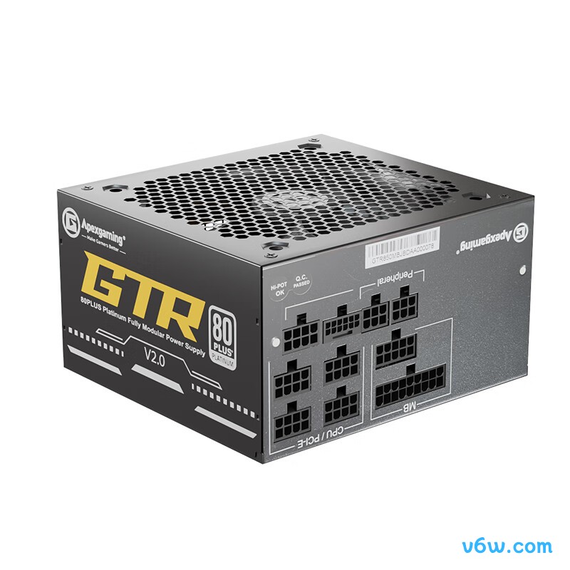 艾湃电竞 GTRV2-750M 750W 金牌全模组电脑电源图片
