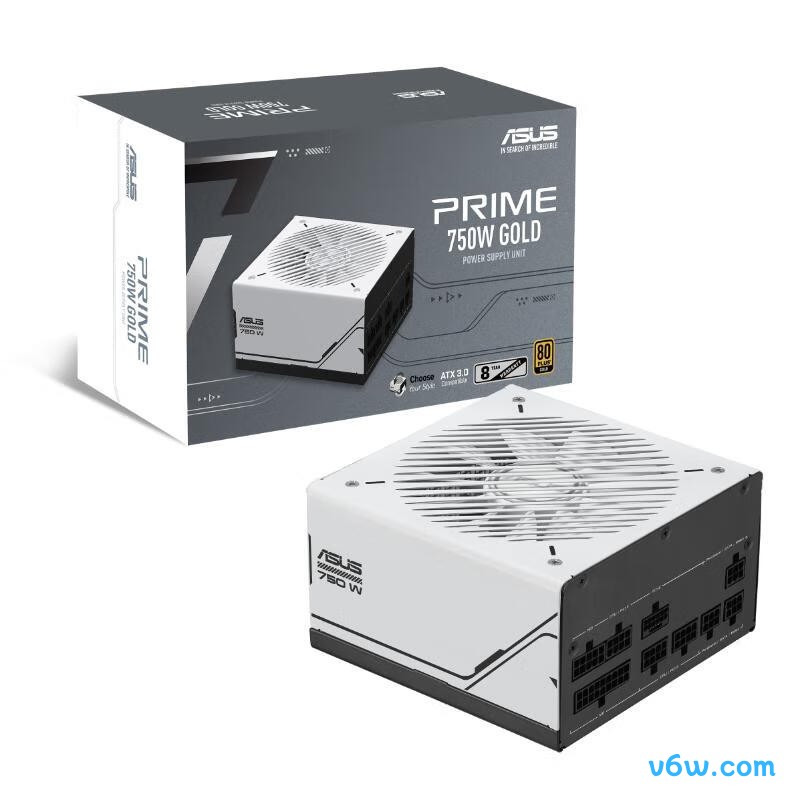 华硕 PRIME 750W 金牌全模组电脑电源图片