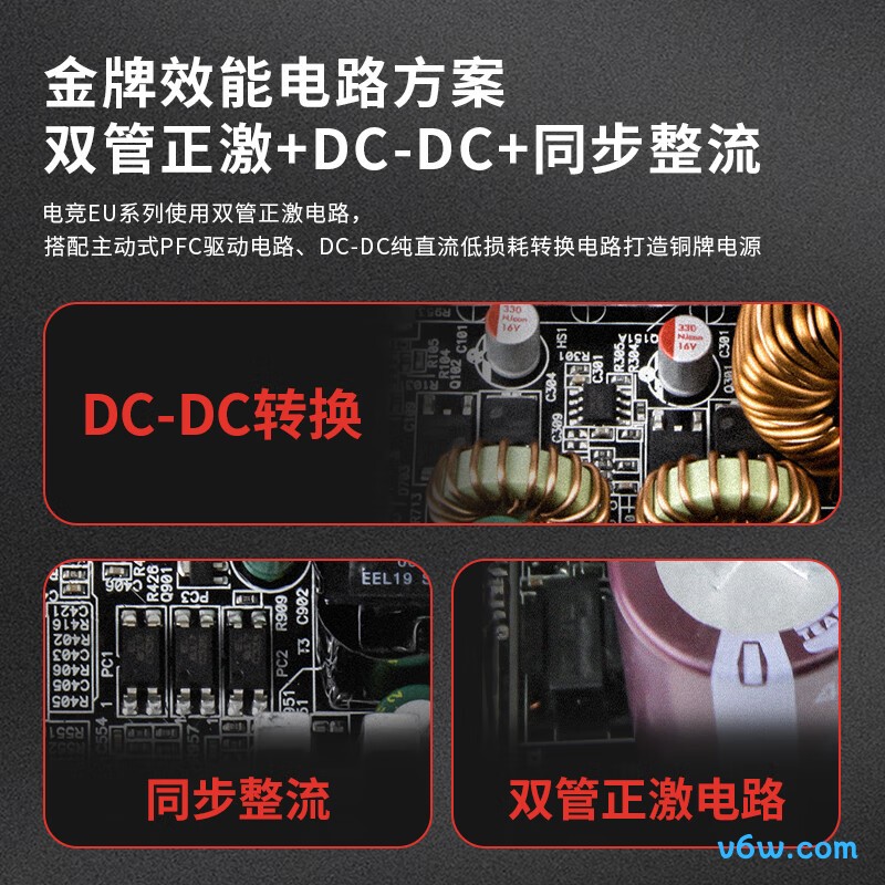 爱国者 电竞EU650W 铜牌全模组