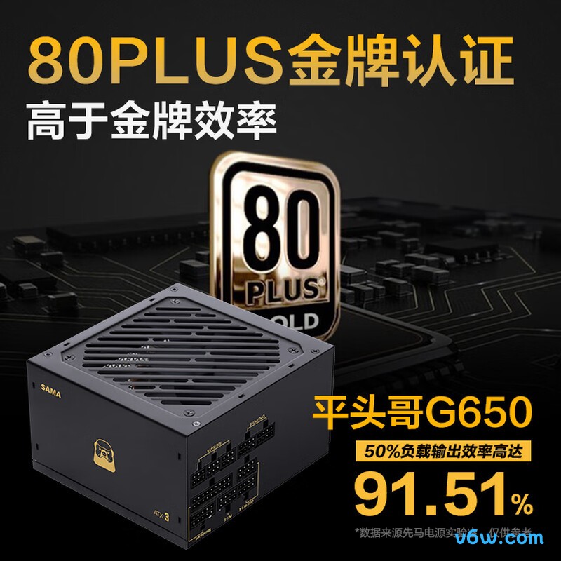 先马 平头哥G650W