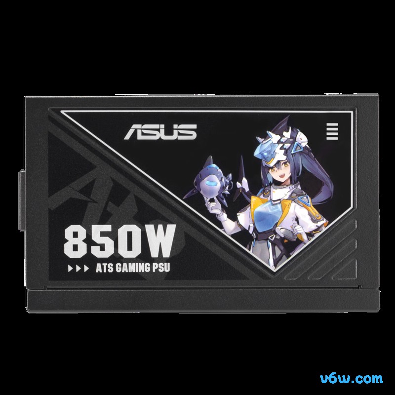 华硕ATS 850W 巨齿鲨金牌全模组电脑电源图片