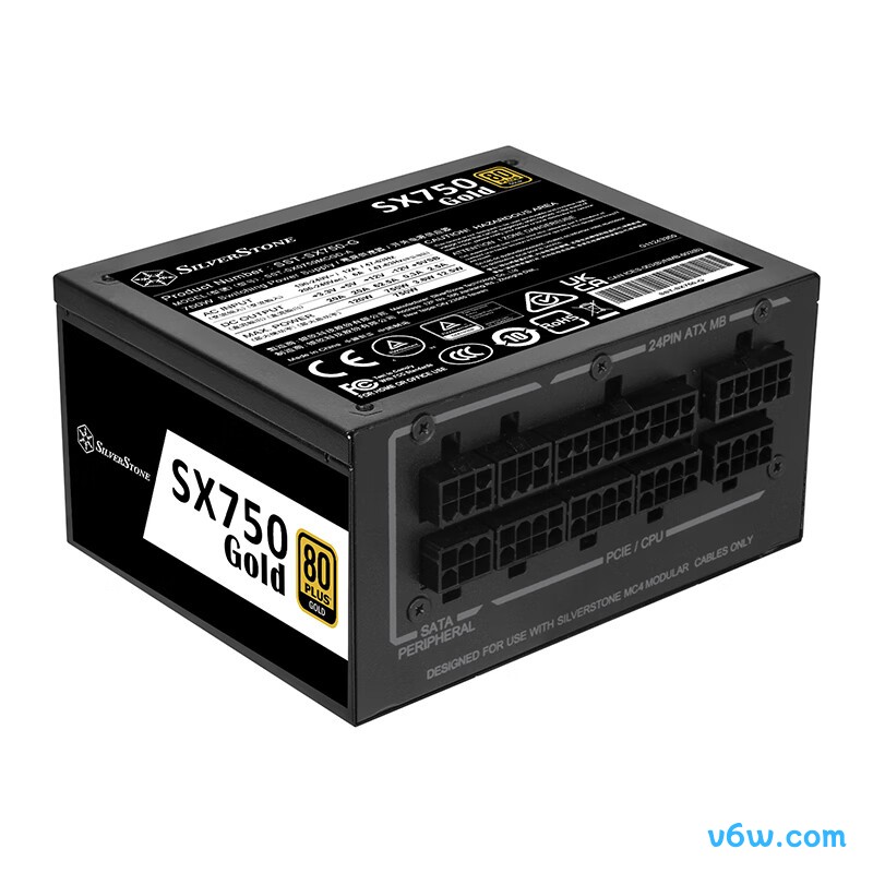 银昕 750W SX750-G SFX电脑电源图片