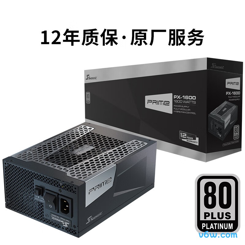 海韵 1600W PRIME至尊旗舰金电脑电源图片