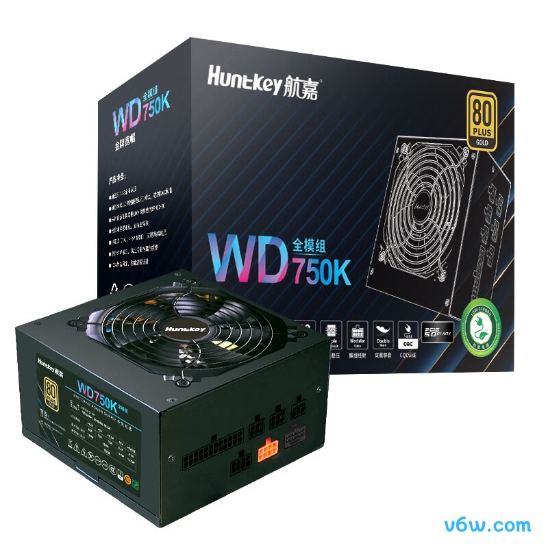 航嘉 W D750K全模组 金牌750W