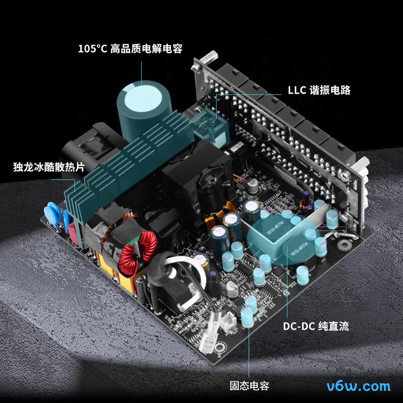 鑫谷PM850W 金全模组电脑电源图片