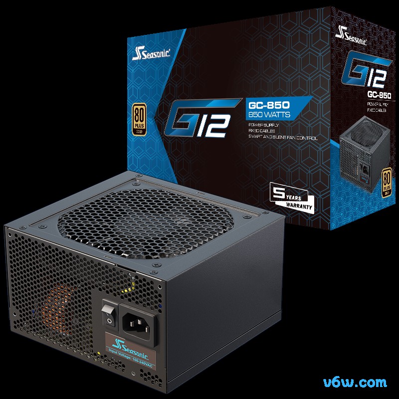海韵 750W G12金牌电脑电源图片