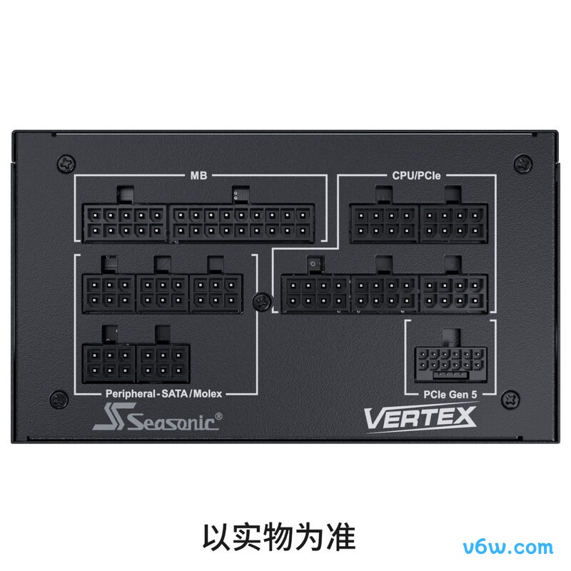 海韵 1200W 白金VERTEX峰睿电脑电源图片