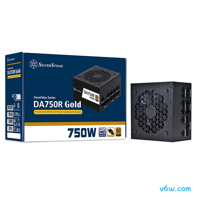 银昕 750W DA750R-GM 金牌电脑电源图片