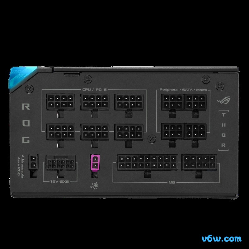 华硕ROG 雷神3代1200W 氮化镓金电脑电源图片