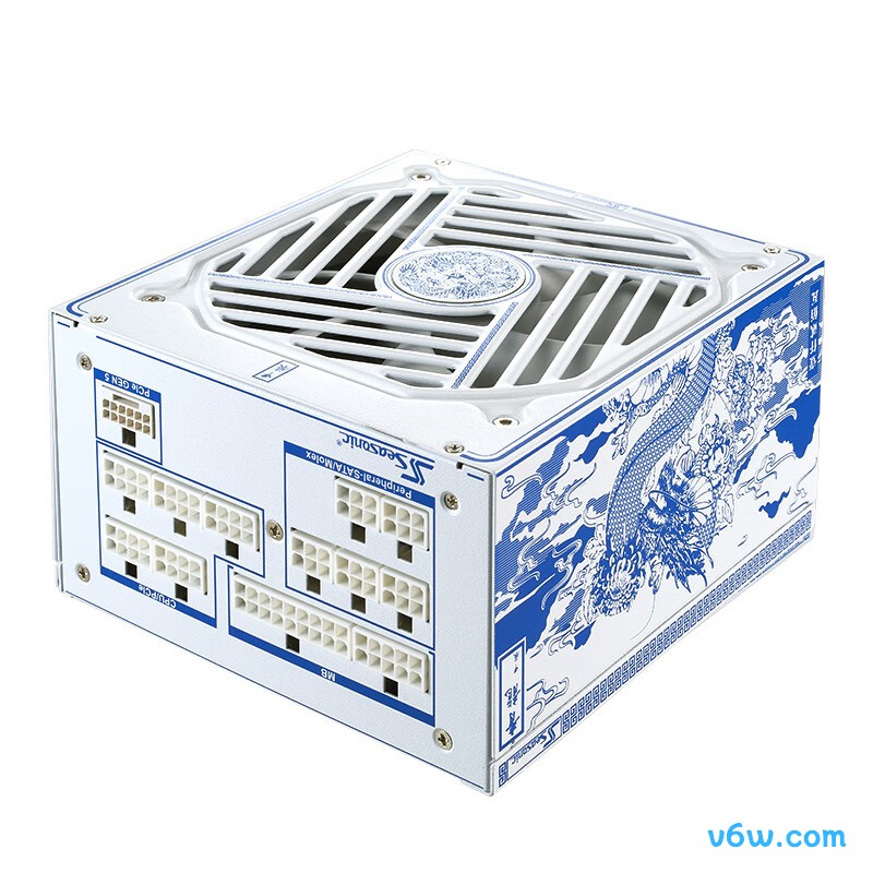 海韵 1200W 青龙金牌电脑电源图片