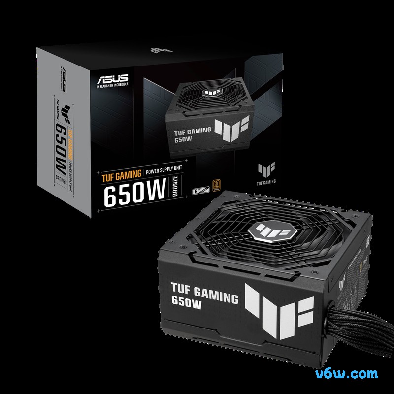 华硕TUF 650W 突击手 铜牌电脑电源图片