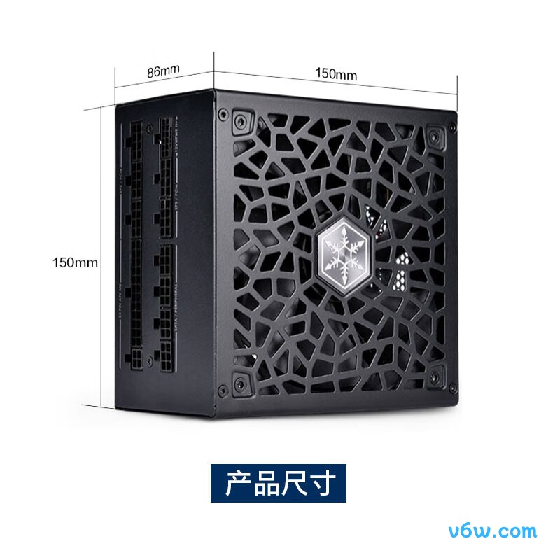 银昕 850W HA850R 金牌电脑电源图片