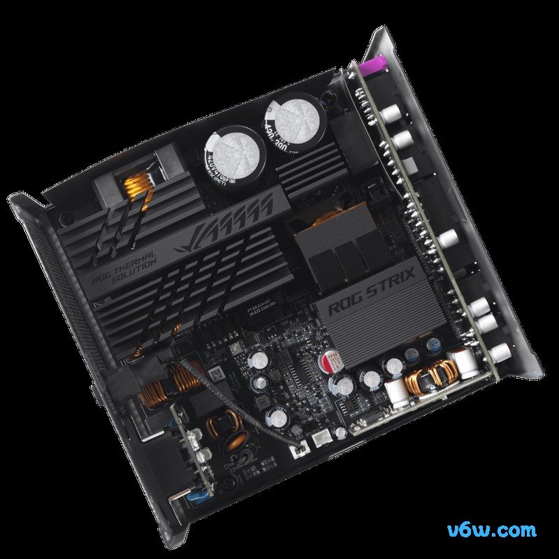 华硕ROG STRIX 金雷鹰1200W 氮化镓电脑电源图片