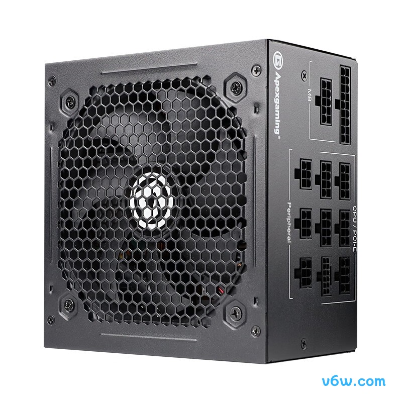 艾湃电竞 GTR Plus -1000M 1000W 全模金牌电脑电源图片