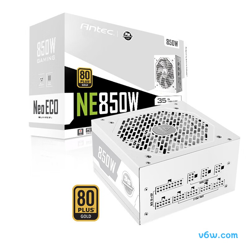 安钛克 Antec NE850 纯金牌全模组电脑电源图片