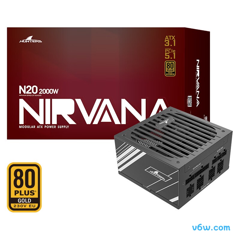 长城 2000W N20金牌全模电脑电源图片