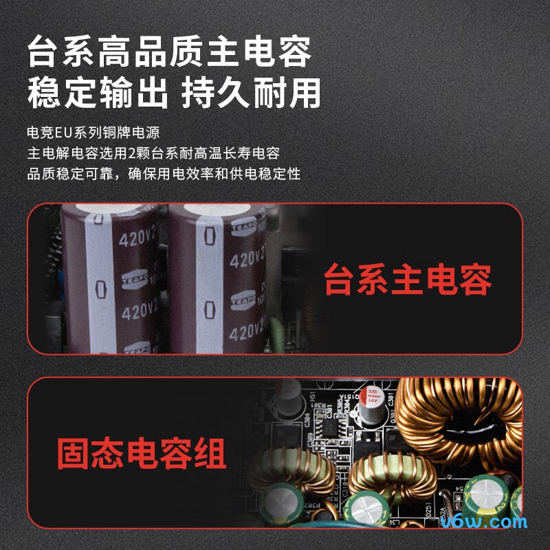 爱国者 电竞EU850W 铜牌全模组