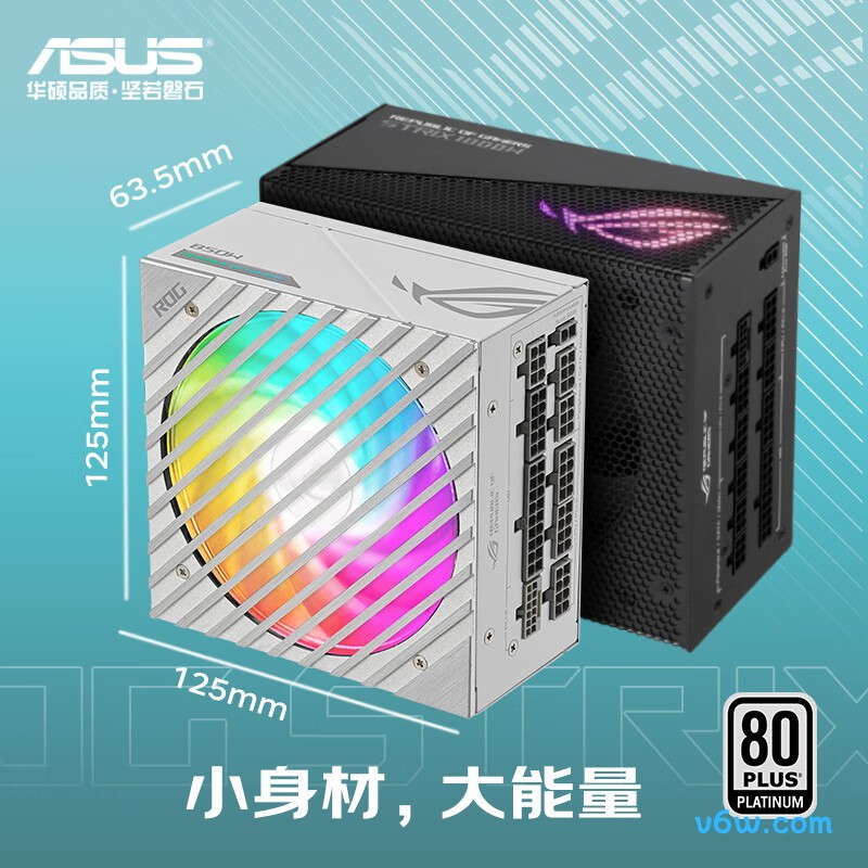 华硕ROG LOKI洛基850W SFX-L电脑电源图片