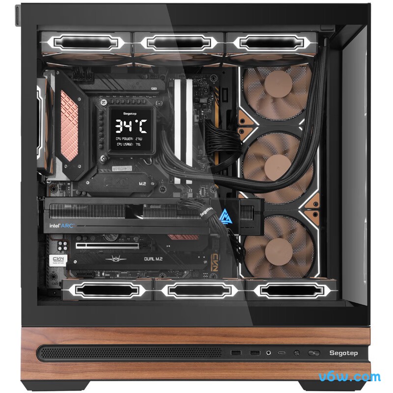 鑫谷PM850W 金全模组电脑电源图片
