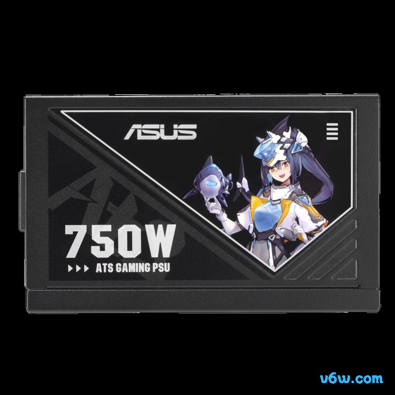 华硕ATS 750W 巨齿鲨金牌全模组电脑电源图片