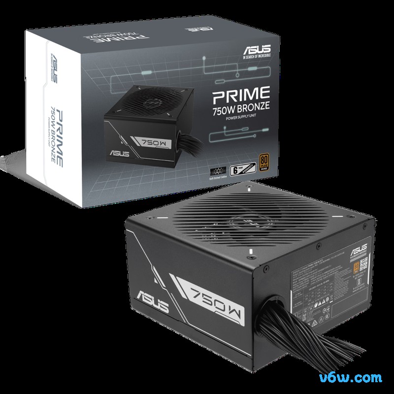 华硕PRIME 750W 铜牌电脑电源图片