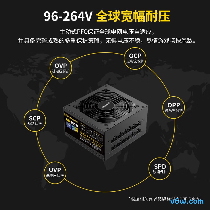 鑫谷 GM850W 金牌全模组