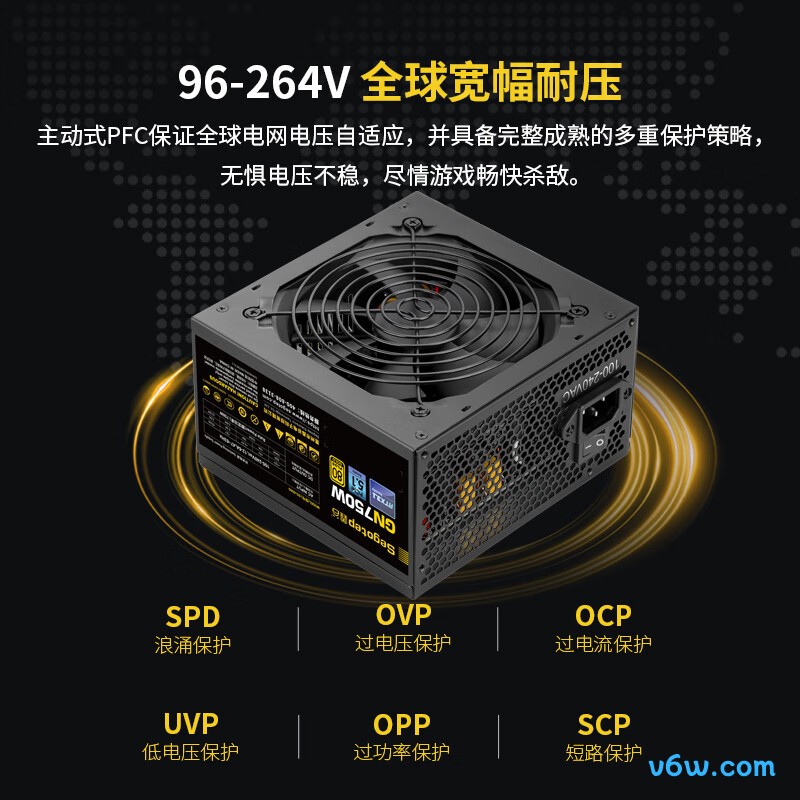 鑫谷 750W GN750W 金牌