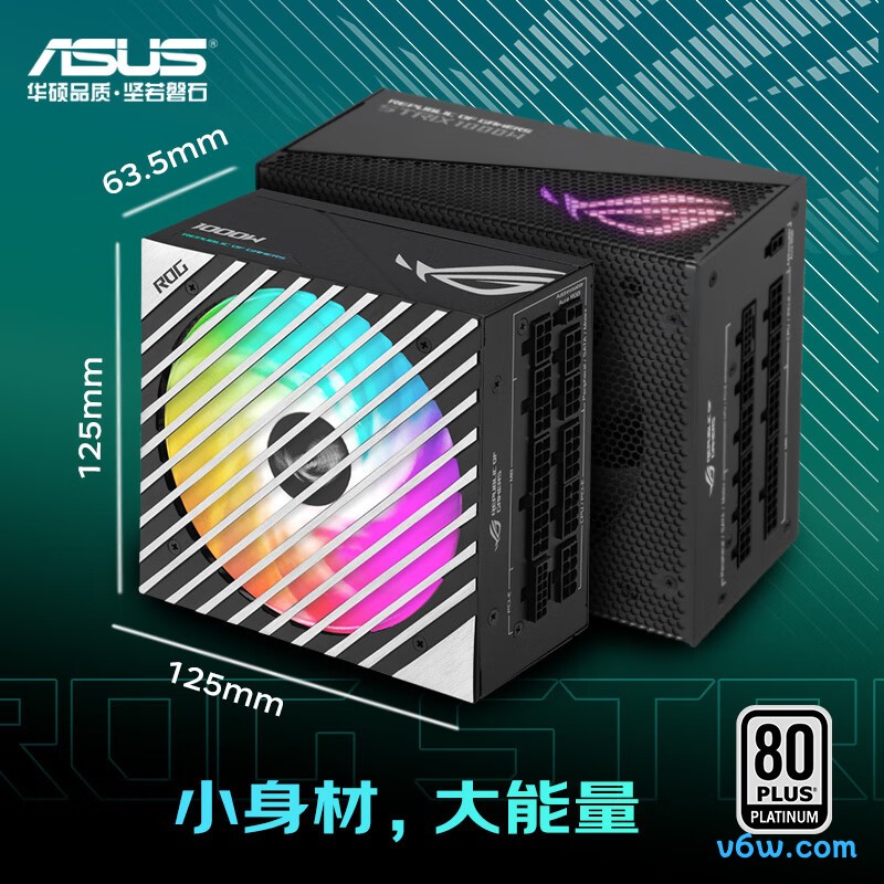 华硕ROG LOKI洛基1200W SFX-L电脑电源图片
