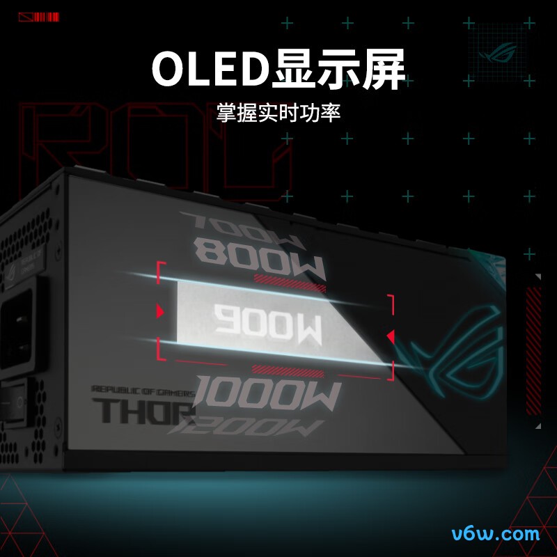 华硕ROG 雷神2代1600W电脑电源图片