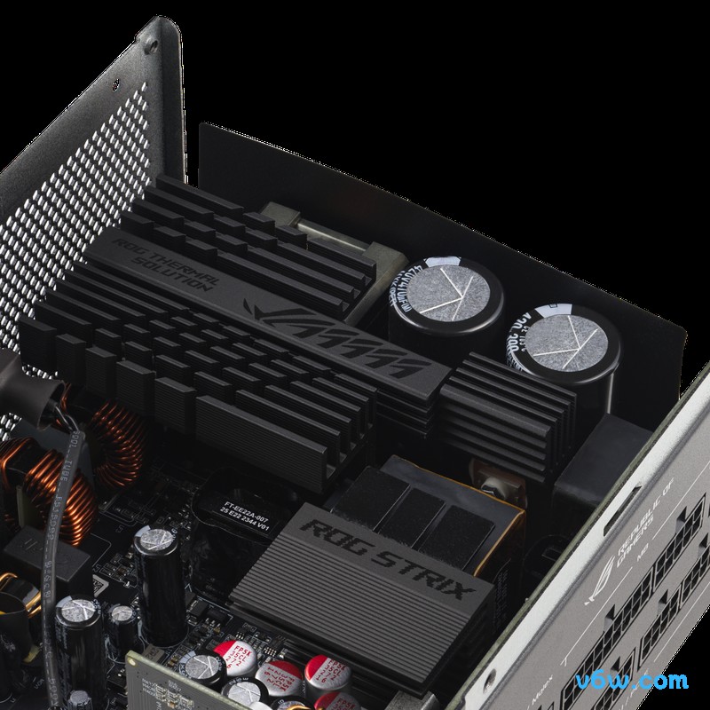 华硕ROG STRIX 金雷鹰1000W 氮化镓电脑电源图片