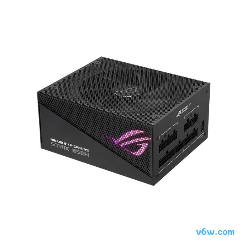 华硕ROG STRIX 雷鹰850W AURA金牌电脑电源图片