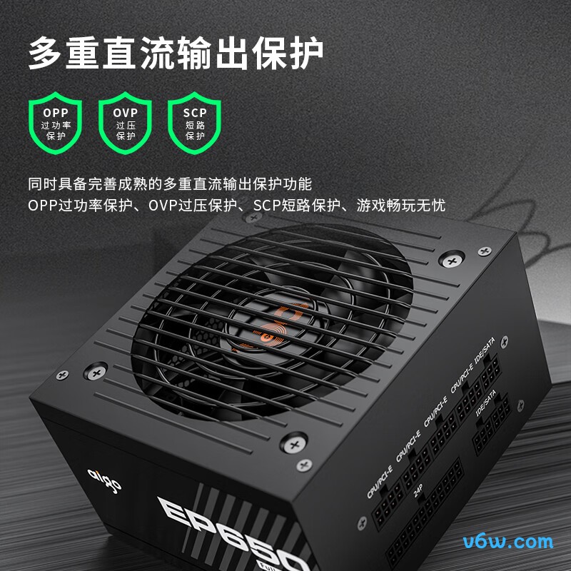 爱国者 EP650W 白牌全模组