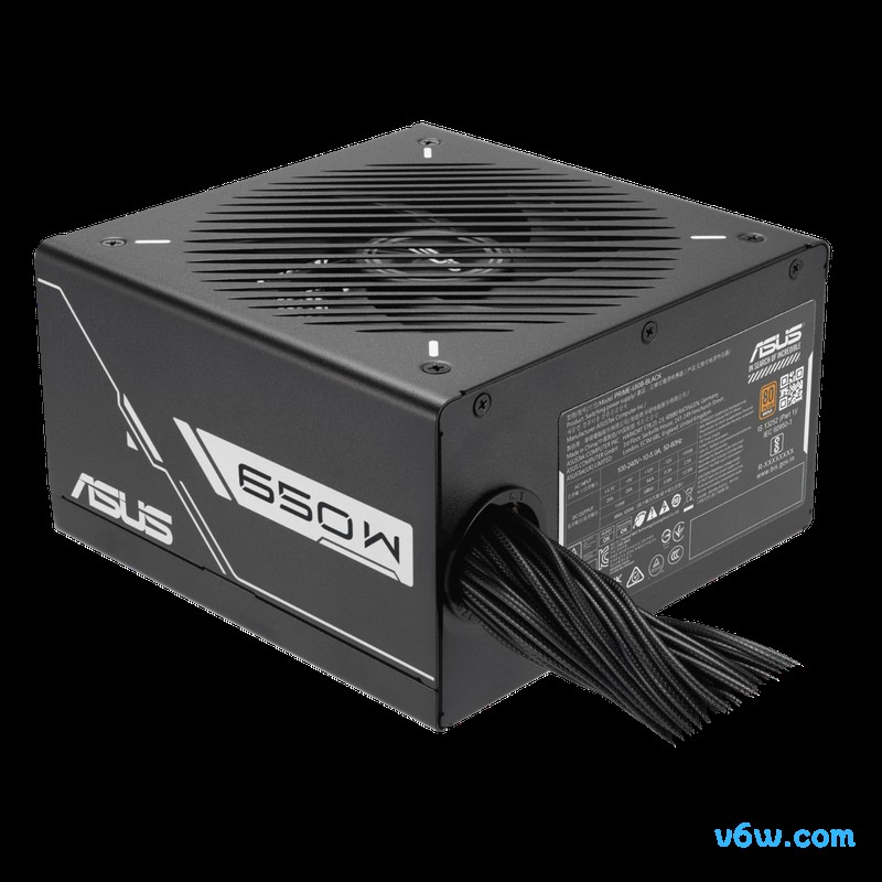 华硕PRIME 650W 铜牌电脑电源图片