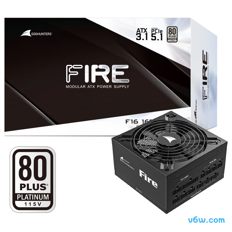 长城 1600W F16金电脑电源图片