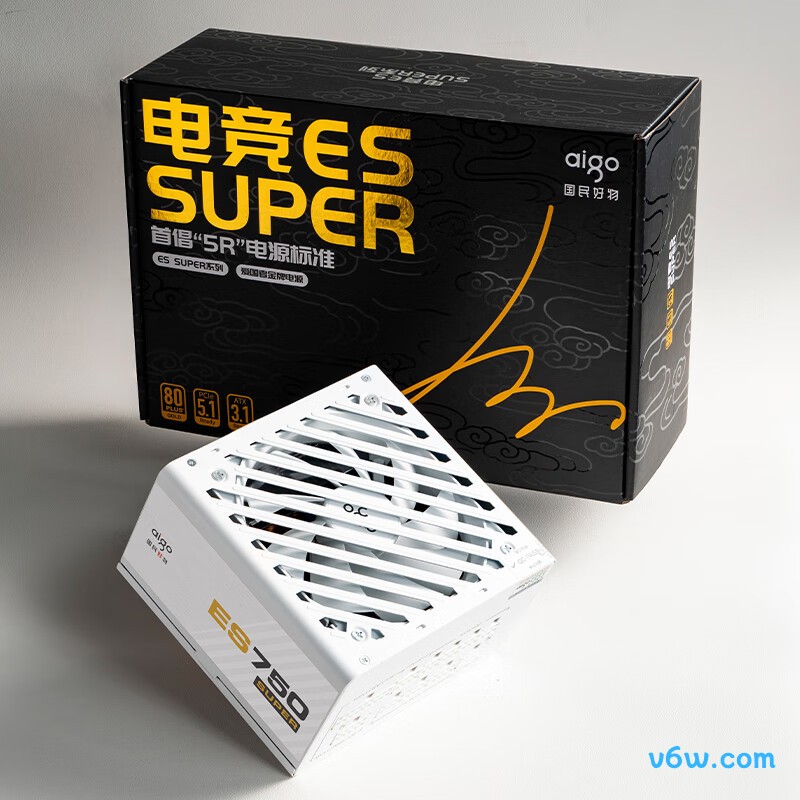 爱国者 电竞ES SUPER 750W 金牌全模组电脑电源图片